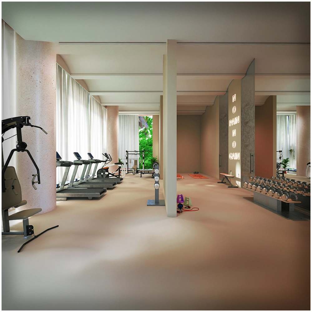 Fully Equipped Fitness Centre